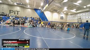 53-57 lbs Round 2 - Chandler Williams, Sons Of Atlas Wrestling Club vs Nolan Broadbent, Olympus-Skyline