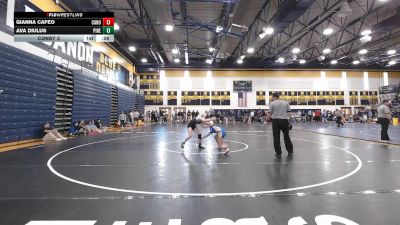 112 lbs Consy 3 - Gianna Cafeo, Canon-McMillan vs Ava Diulus, Pine-Richland