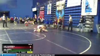 138 lbs Cons. Round 2 - Jac Campbell, Haverford School vs Kai Odell, Danbury