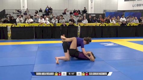 Eliza Carvalho Nascimento vs Isadora Amelia Friedlander 2024 World IBJJF Jiu-Jitsu No-Gi Championship