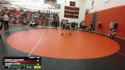 144D Round 3 - Loomis Alexander, Greybull/Riverside vs Tanner Layher, Sheridan