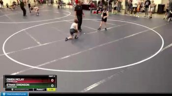 105 lbs Cons. Round 2 - Owen McLay, Farmington vs Ethan Swenson, Zimmerman