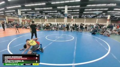 105 lbs Semifinal - Everette Harris Jr., G580 Wrestling Club vs Aaron Rodriguez, Gracie Barra Westchase Wrestling Club