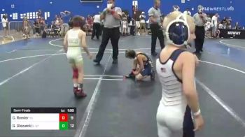 52 lbs Semifinal - Colt Roeder, Young Guns (IL) vs Grady Glowacki, Team Gotcha Spladled