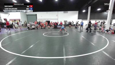 110 lbs Boe Davis, Iowa Red vs Liam Walbourn, Missouri Blue
