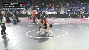 150 lbs Round Of 64 - Alberico Mancini, Cranston West vs Isaiah McDaniel, Middletown