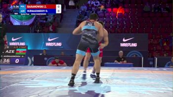 92 kg 1/4 Final - Zbigniew Baranowski, Poland vs Osman Nurmagomedov, Azerbaijan