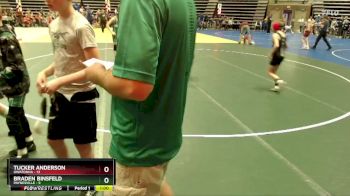 70 lbs Quarterfinals (8 Team) - Braden Binsfeld, Paynesville vs Tucker Anderson, Owatonna