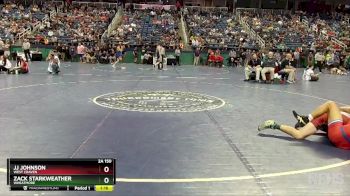 2A 150 lbs Quarterfinal - Jj Johnson, West Craven vs Zack Starkweather, Wheatmore