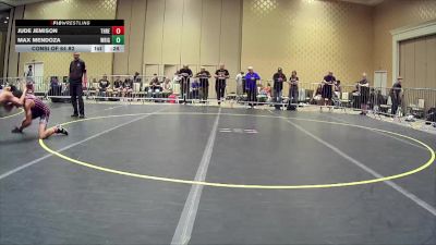 113 lbs Consi Of 64 #2 - Jude Jemison, Threshold WC vs Max Mendoza, Wright Wreslting Academy