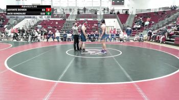 285 lbs Quarters & 1st Wb (16 Team) - Javonte Bowen, Habersham Central Hs vs Jace Gonzalez, Dunwoody