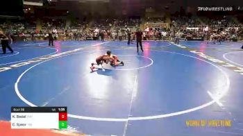 88 lbs Rd Of 16 - Kameron Bedel, Spatola Wrestling vs Cole Speer, Team Grind House