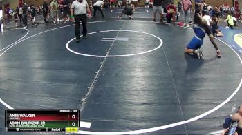 145 lbs Round 5 - Amir Walker, Kastner vs Adam Baltazar Jr, Elite Force Wrestling Club