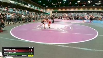 72-74 lbs Round 1 - Taren Olguin, Stout Wrestling Academy vs Jayse Birakos, Oakdale