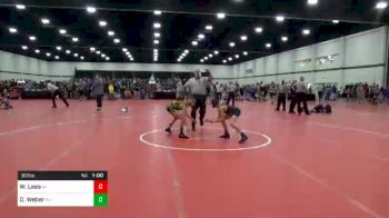 80 lbs Consolation - Wyatt Lees, MI vs Dalton Weber, NJ