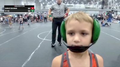 44 lbs Round 3 (4 Team) - Wyatt Thompson, Full Circle vs Braxcen Vaughn, CTWHALE