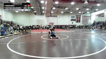 157 lbs Round Of 16 - Logan Wolf, Stafford vs Matthew Kielasinski, Suffield/Windsor Locks
