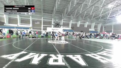 130 lbs 1st Place Match - Rachel Jensen, Champions Wrestling Club vs Abbie Colvin, Sanderson Wrestling Academy