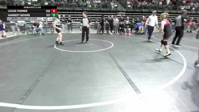 100 lbs Consi Of 8 #1 - Lucas Turner, Stafford vs Garrett Moore, Pittsgrove Wrestling Association