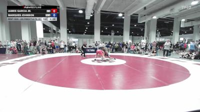 U20 Freestyle FS - 61 lbs Cons. Round 3 - James Garcia Jr., Diplomat Wrestling Club vs Marques Johnson, Bad Boys Wrestling Club