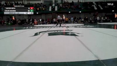149 lbs Champ. Round 1 - Colin Kacena, Central Michigan vs Jacob Brya, Northern Illinois
