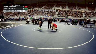 145-D1 Champ. Round 1 - Hope Escobedo, Independence High School vs Jaylean Alfaro, Sunnyside High School