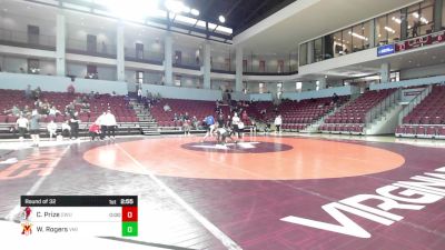 125 lbs Round Of 32 - Christian Prize, Gardner-Webb vs Waylon Rogers, Virginia Military Institute