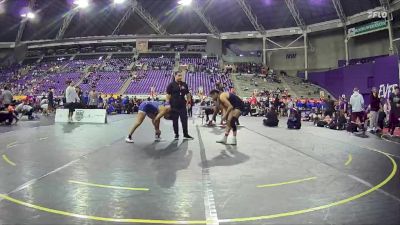 124 lbs 2nd Wrestleback (16 Team) - Cristelle Rodriguez, Doane vs Carolina Rios, Texas Wesleyan