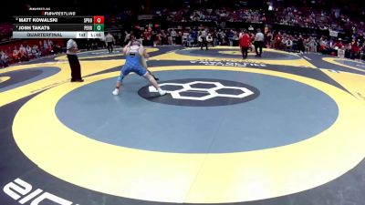 D1-190 lbs Quarterfinal - Josh Takats, Perrysburg vs Matt Kowalski, Springboro