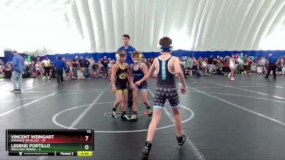 76 lbs Round 6 (8 Team) - Bryce Donahue, Donahue WA Black vs Jack Rocco, Highland Medina