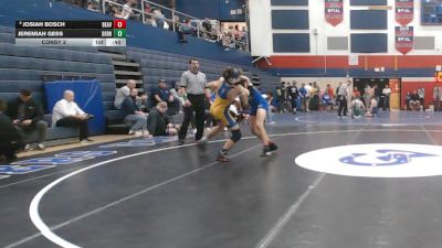 152 lbs Consy 2 - Josiah Bosch, Beaver C.C. vs Jeremiah Gess, Derry Area