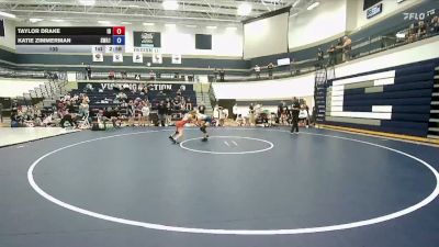 105 lbs Placement (4 Team) - Taylor Drake, Idaho vs Katie Zimmerman, Sanderson Wrestling Academy 1