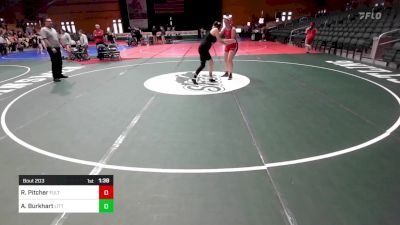 185GOLD lbs Rr Rnd 3 - Rhyan Pitcher, Fulton vs Alanna Burkhart, Little Falls