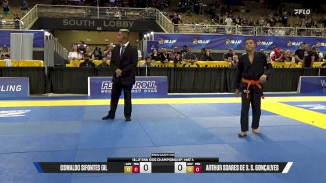 Oswaldo Sifontes Gil vs Arthur Soares De S. S. Gonçalves 2026 Pan Kids Jiu-Jitsu IBJJF Championship