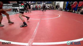 90 lbs 3rd Place - Brady Hembree, Wyandotte Youth Wrestling vs Bearett Bowin, Columbus Wrestling Club