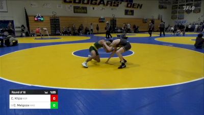 116 lbs Round Of 16 - Coleton Klipa, Norwin (PA) vs Carlos Melgoza, Kingsburg