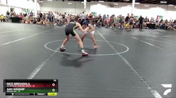 76 lbs Round 1 (8 Team) - Sam Winship, Savage WA vs Nico Bresadola, U2 Upstate Uprising White