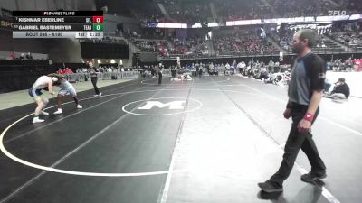 Champ. Round 1 - Kishmar Eberline, Sioux Falls Lincoln vs Gabriel Bastemeyer, Tea Area