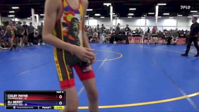 106 lbs Round 1 (8 Team) - Kash Long, Colorado Red vs Kale Livingston, Oklahoma Red