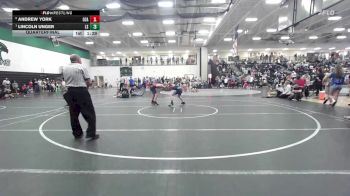 132 lbs Quarterfinal - Lincoln Unger, Lincoln Southeast vs Andrew York, Ozark