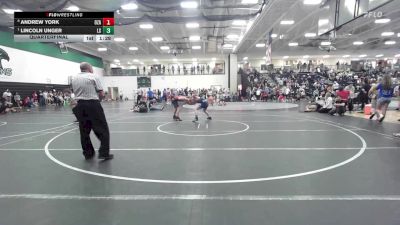 132 lbs Quarterfinal - Lincoln Unger, Lincoln Southeast vs Andrew York, Ozark