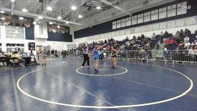 110 lbs Champ. Round 1 - Alexis Girard, Temescal Canyon vs Zoey Vallejo, Northview