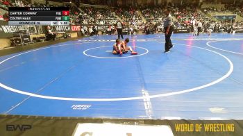 90 lbs Round Of 16 - Carter Conway, Purler Wrestling Academy (PWA-NWA) vs Colter Hale, Powerhouse Wrestling