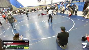 65 lbs 3rd Place Match - Leo Mendoza, Uintah Wrestling vs Maxximus Gardner, West Jordan