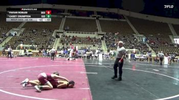 5A 106 lbs Quarterfinal - Favian Robles, Shelby County vs Casey Crumpton, Elmore County School