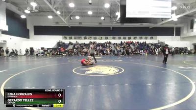 113 lbs Cons. Round 5 - Gerardo Tellez, LB Poly vs Ezra Gonzales, Etiwanda