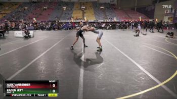 141 lbs Finals (2 Team) - Kaden Jett, Ohio vs Alek Vanbebber, Cal Poly