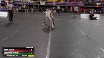 133 lbs Semis & 3rd Wb (16 Team) - Stockton O`brien, Wyoming vs Sean Spidle, Central Michigan