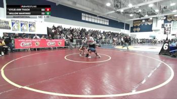 100 lbs Quarterfinal - Willow Martinez, Foothill (Santa Ana) vs Kylie-Ann Thach, Eleanor Roosevelt