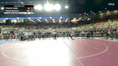 120 2A Cons. Round 1 - Ryan St. Denis, River Ridge vs Nolan Halulko, Martin County